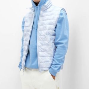 Gap Cold Control  Puffer Zippered Vest Gray Camo Men's  Size XS